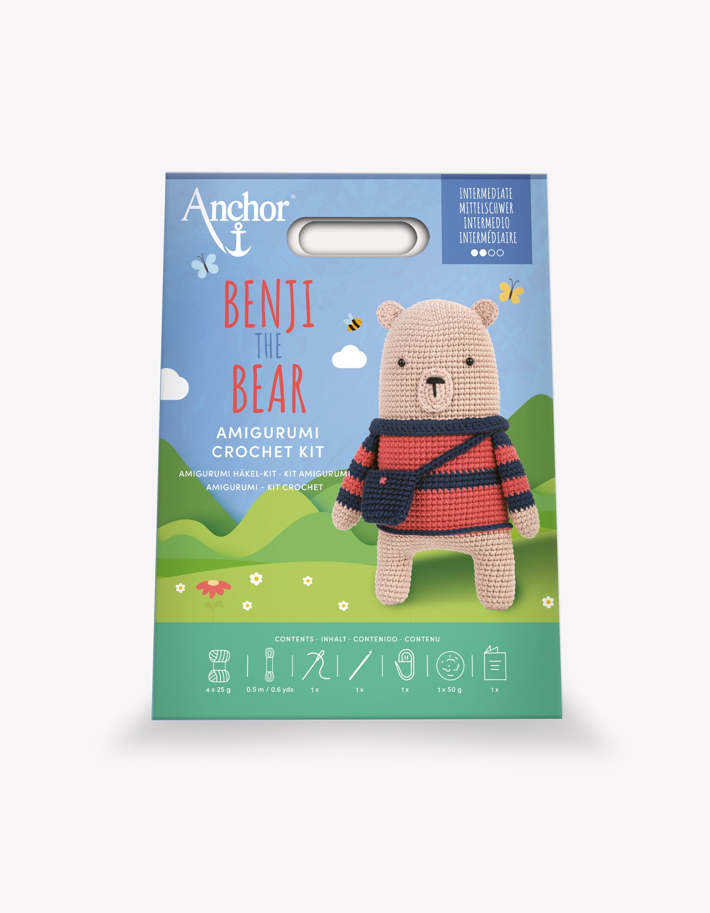 Benji the Bear Large Crochet