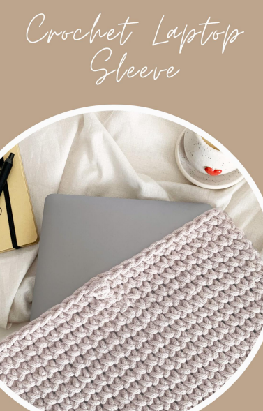 Crochet Laptop Sleeve