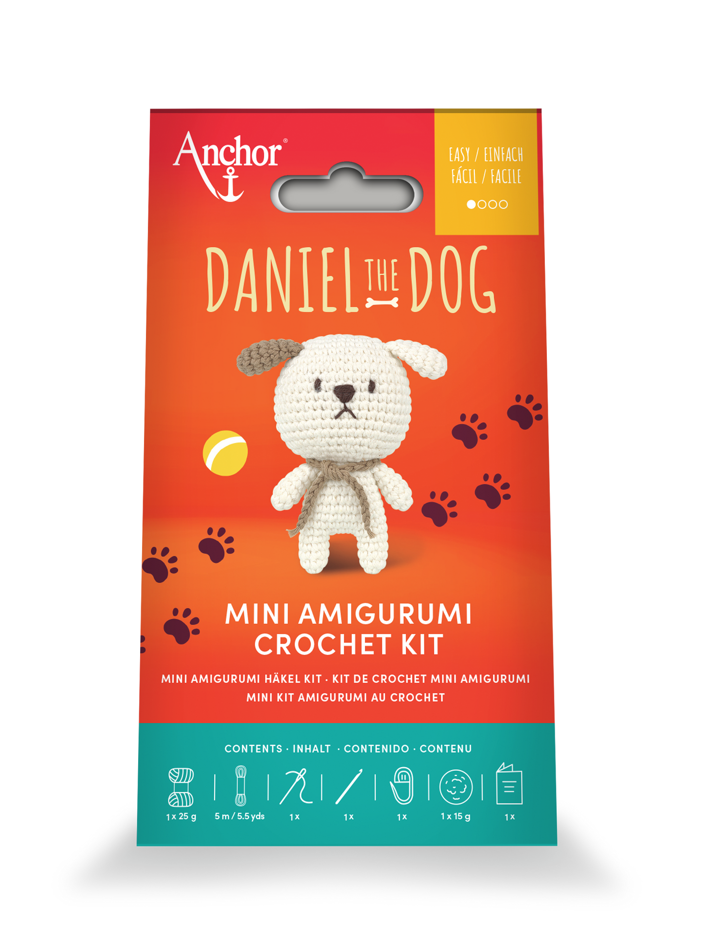 Daniel the Dog Mini Crochet