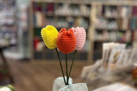 Crochet Tulips Workshop - Sat 7th March - 10.30am-1.30pm