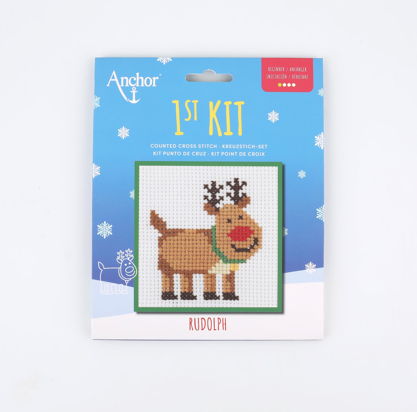 Rudolph Cross Stitch