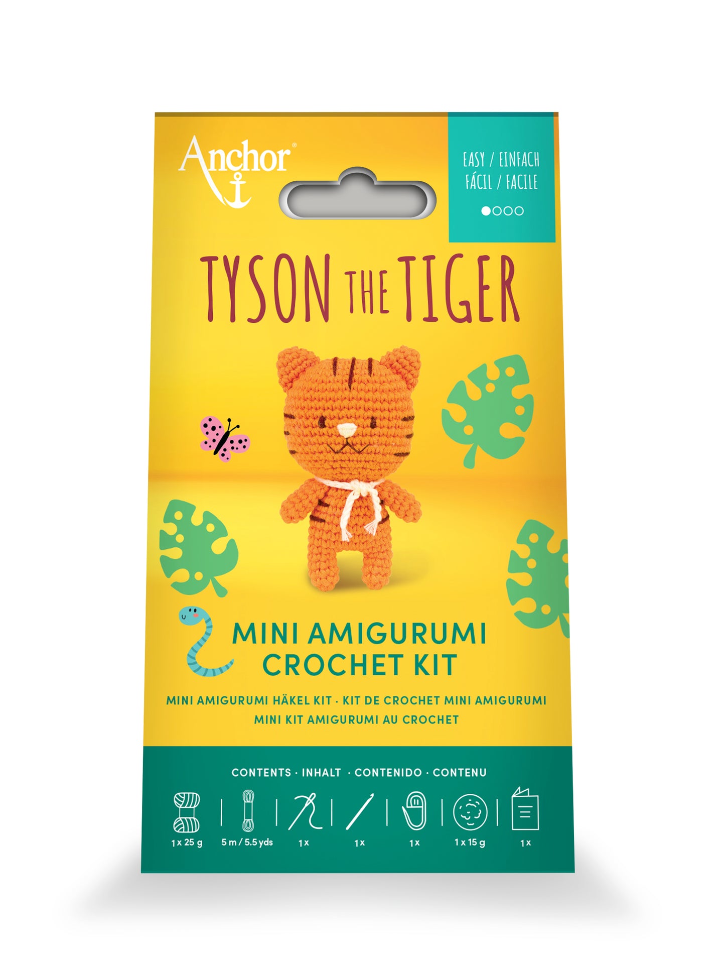 Tyson the Tiger Mini Crochet
