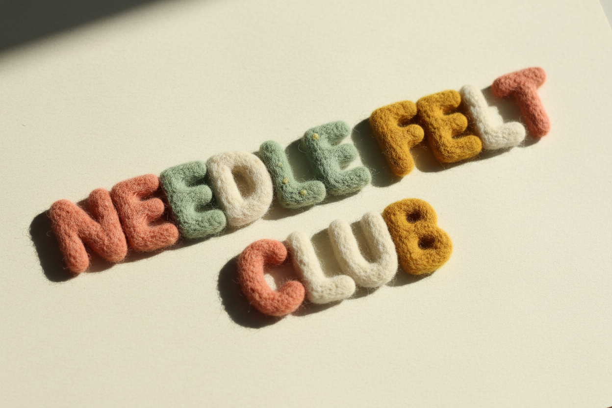 Needle Felt Club - Sunday, 3rd May, 10.30am