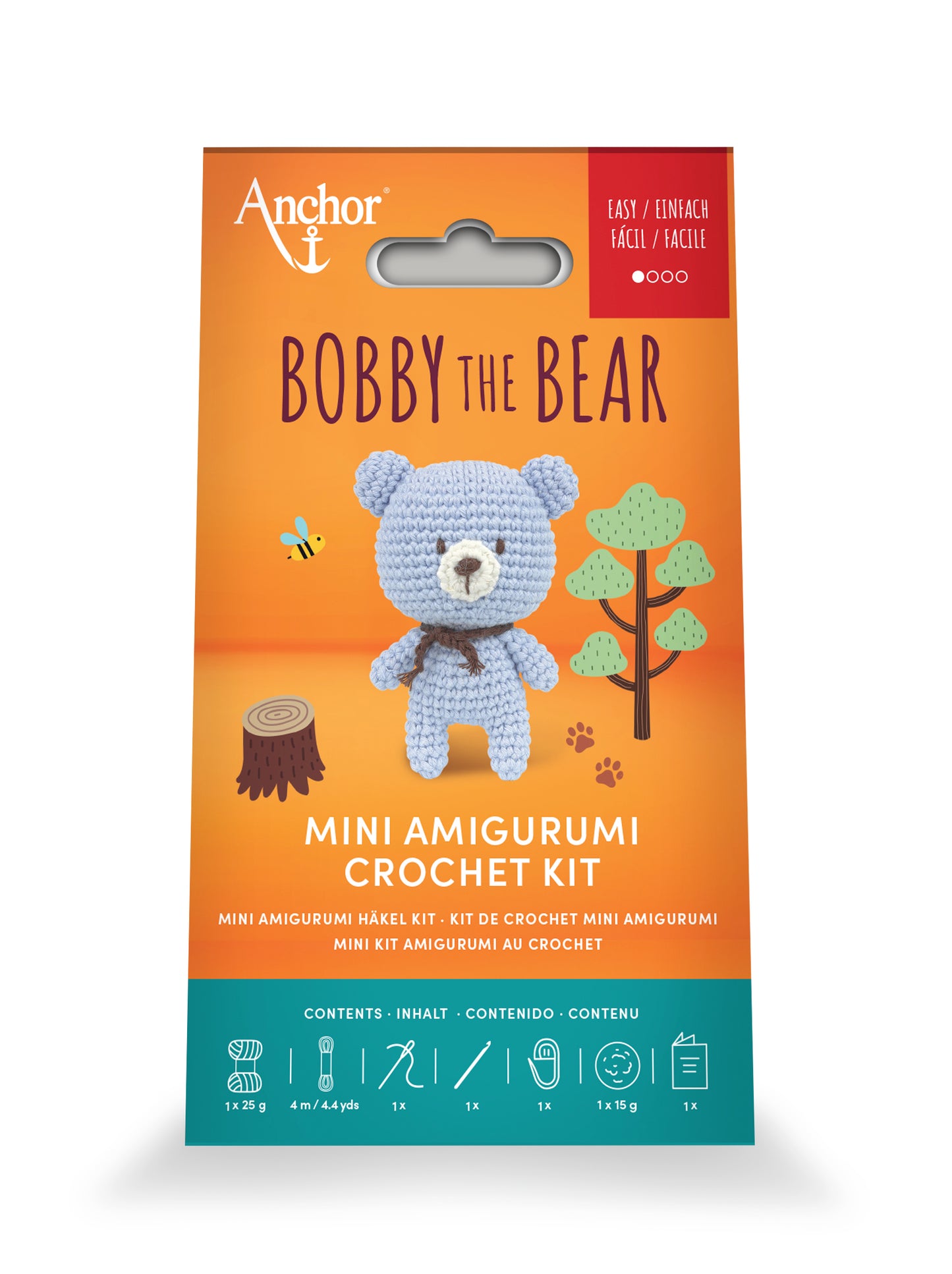 Bobby the Bear Mini Crochet