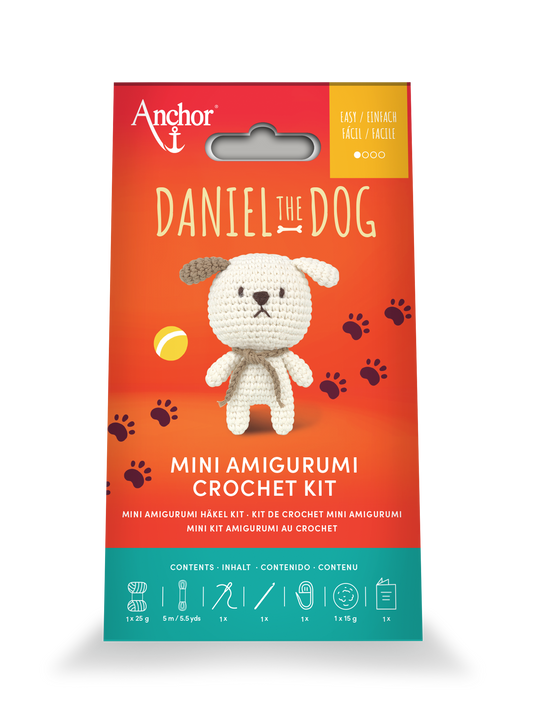Daniel the Dog Mini Crochet