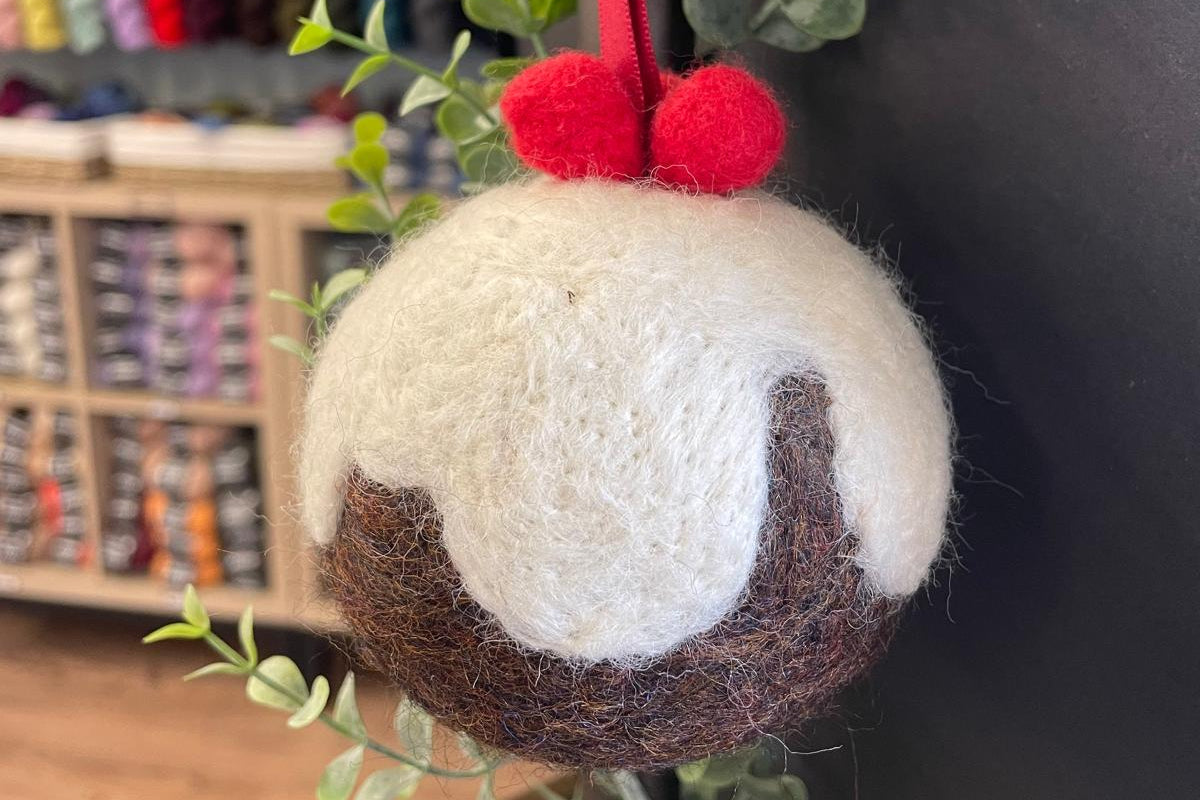 Needle Felt Bauble - Sunday 21st December - 10.30am-1.00pm