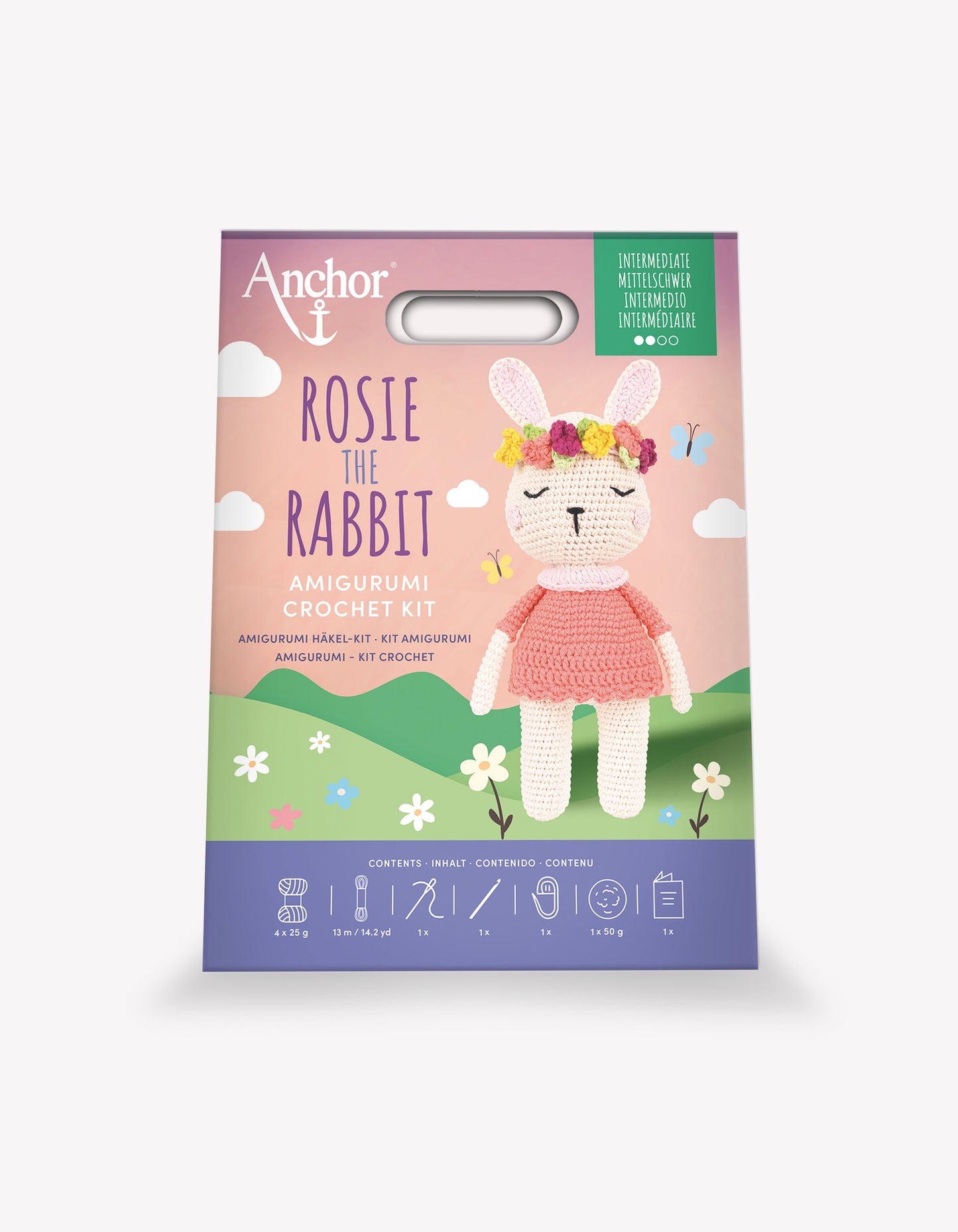 Rosie the Rabbit Large Crochet